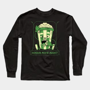 Horror Movie Addict Long Sleeve T-Shirt